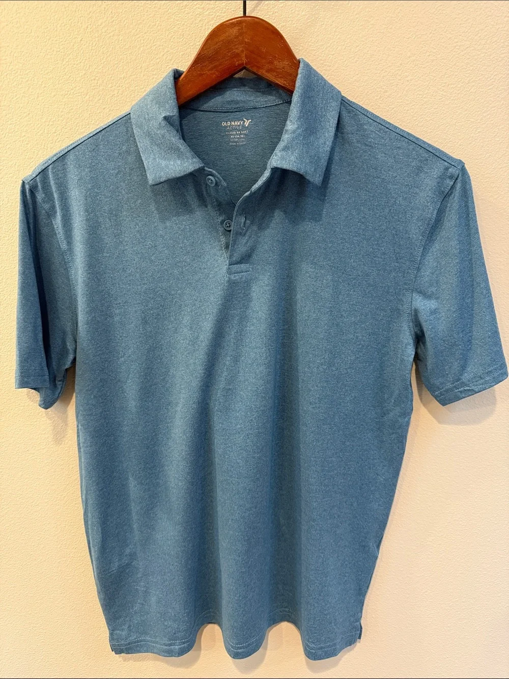 Old Navy Boy’s Cloud Motion Blue Polo Shirt XL